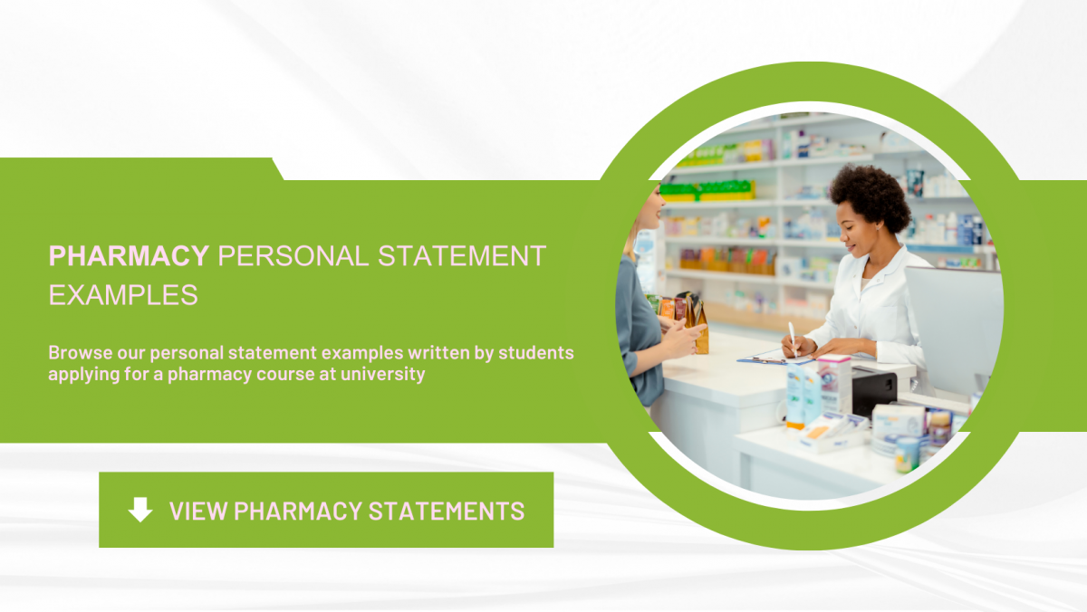 example of pharmacy personal statement